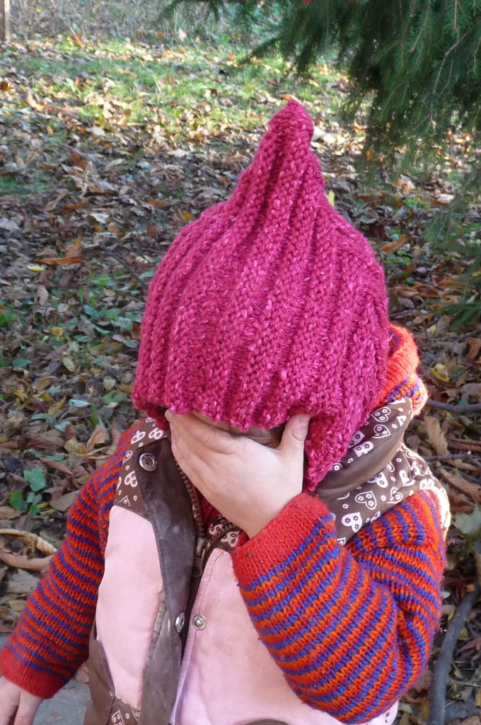 pink pixie hat