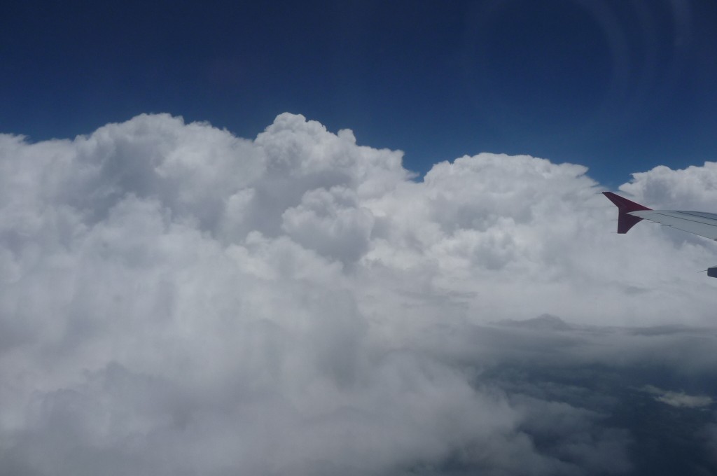 I can't resists pictures of clouds from the airplane window