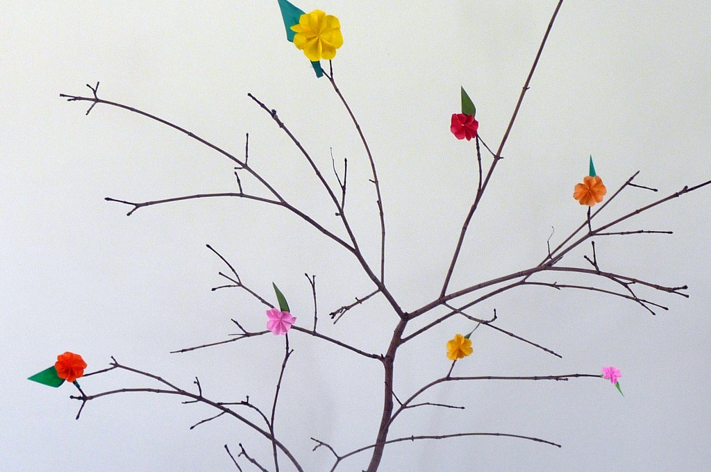 flowers on branch