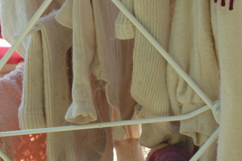 drying wool