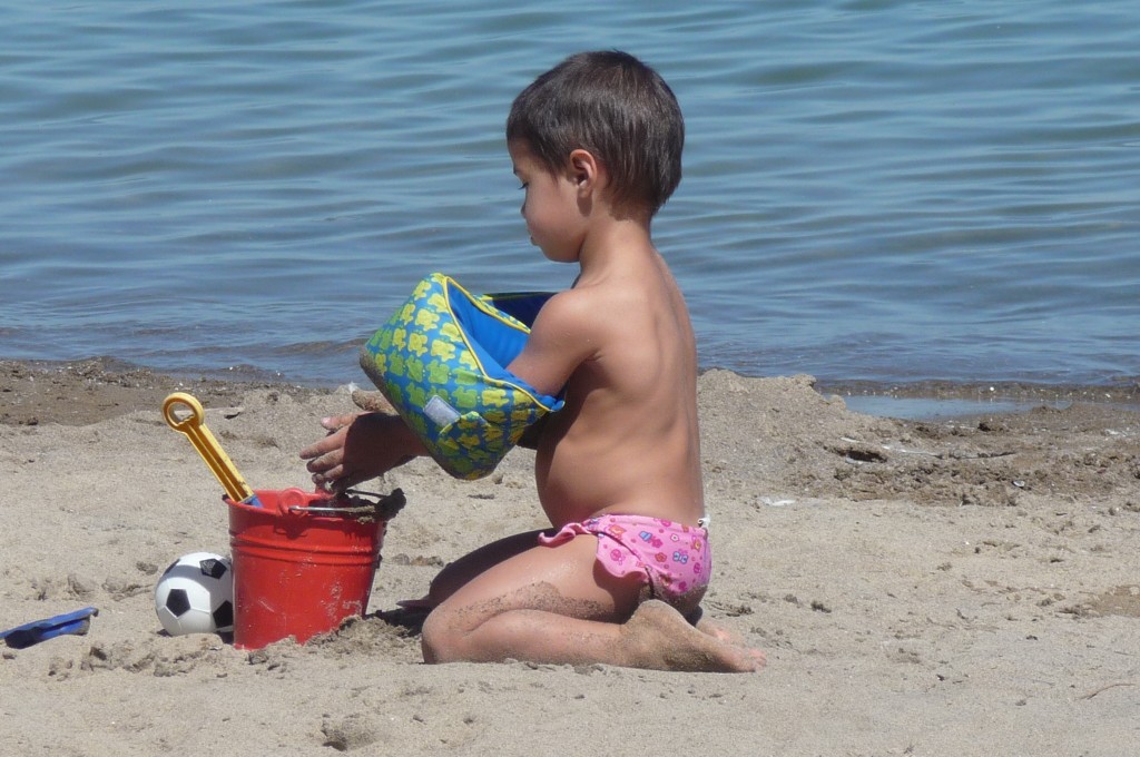 Beach on lake Simcoe