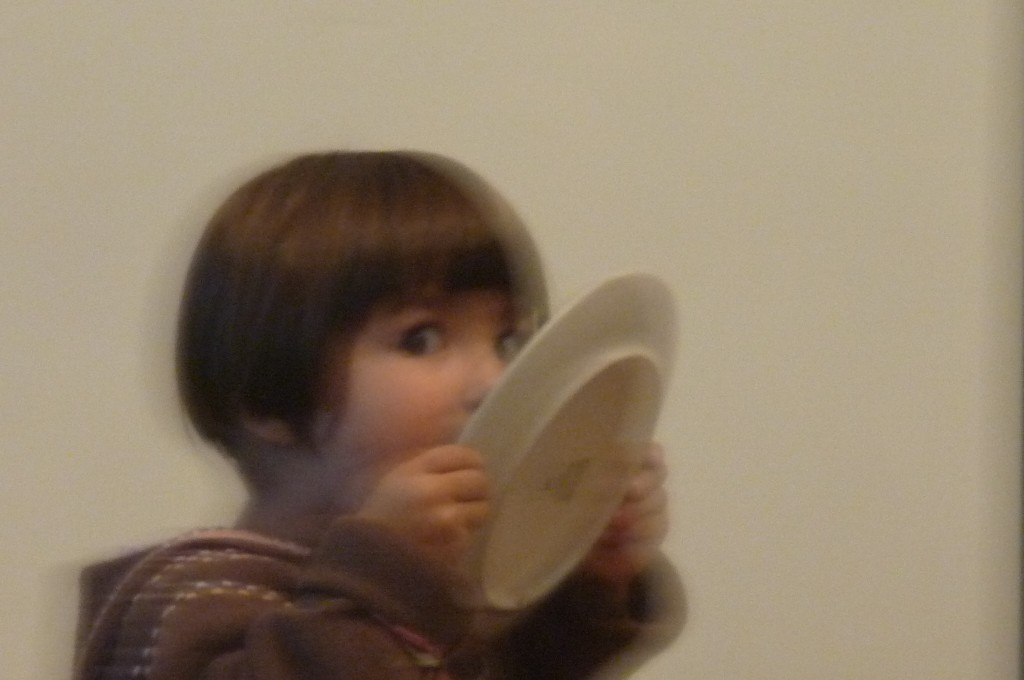 licking the plate clean