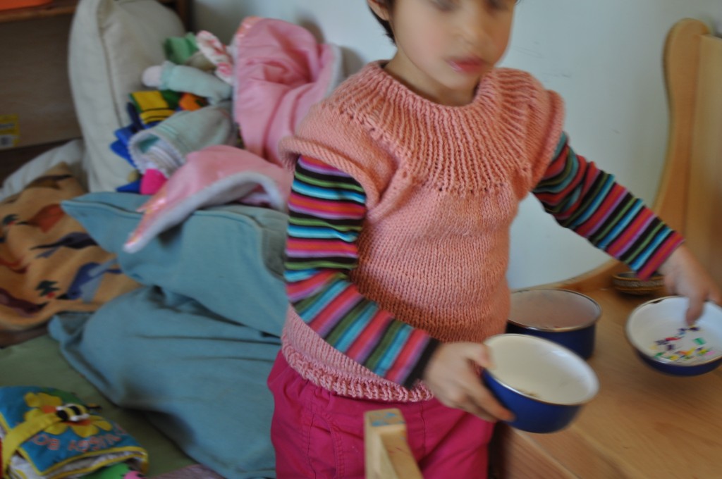 Pink vest