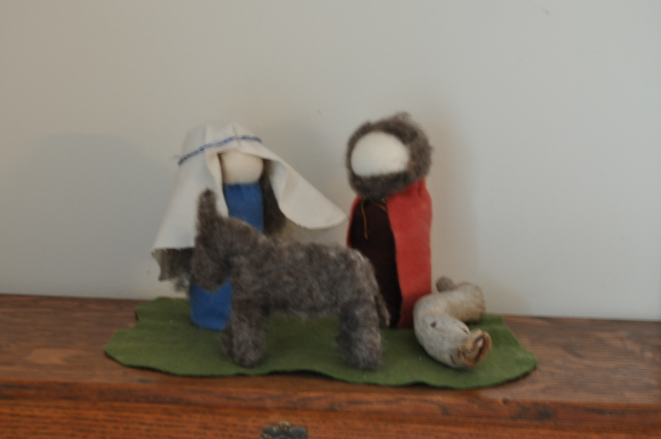 Mary, Josph, donkey