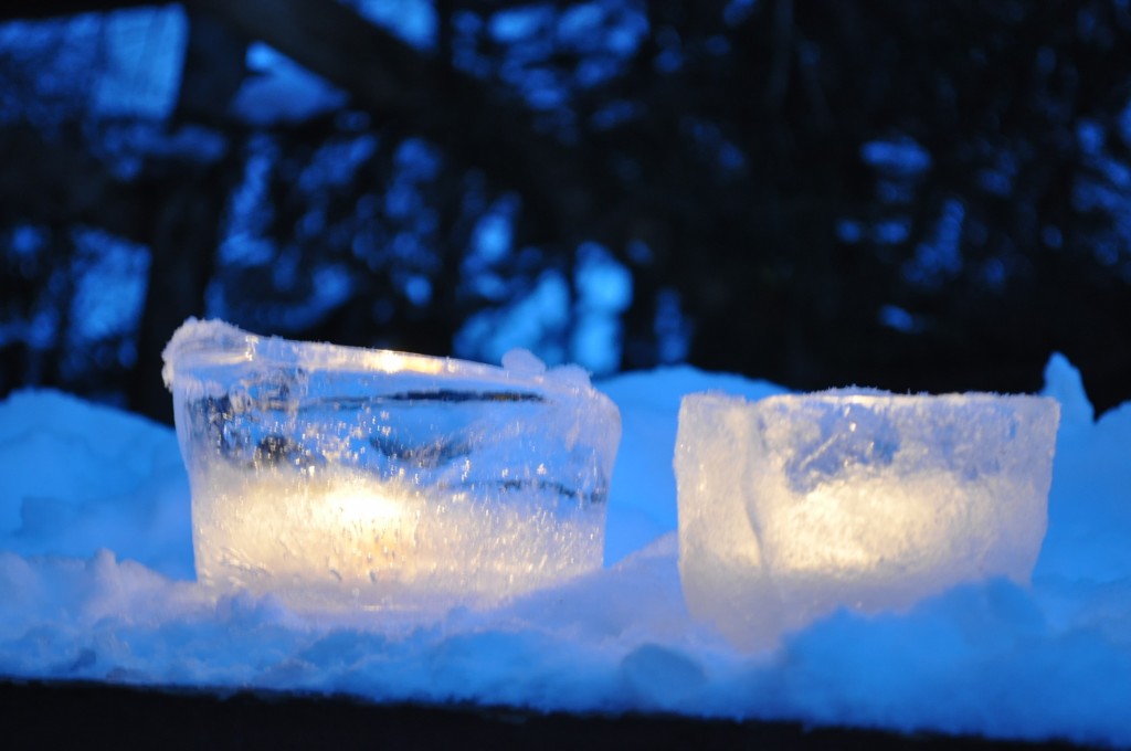 ice lanterns