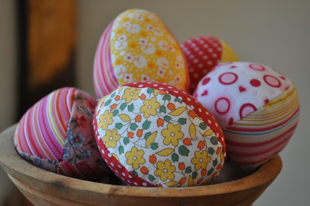 sewn eggs