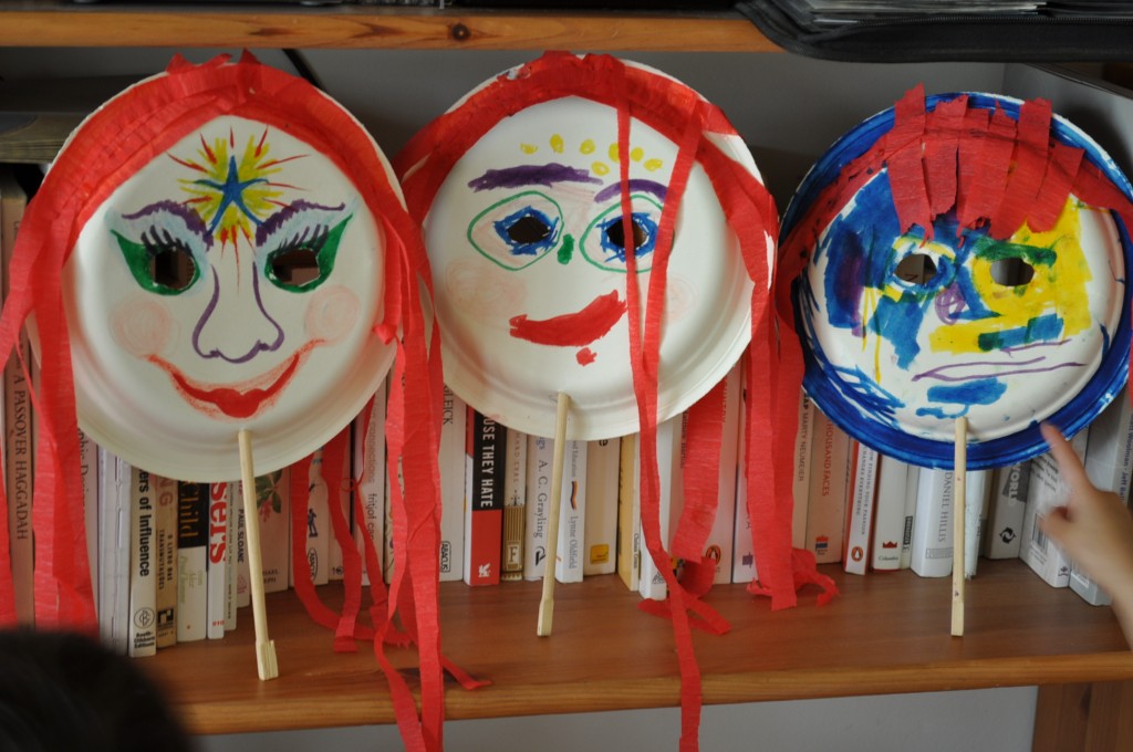 three masks