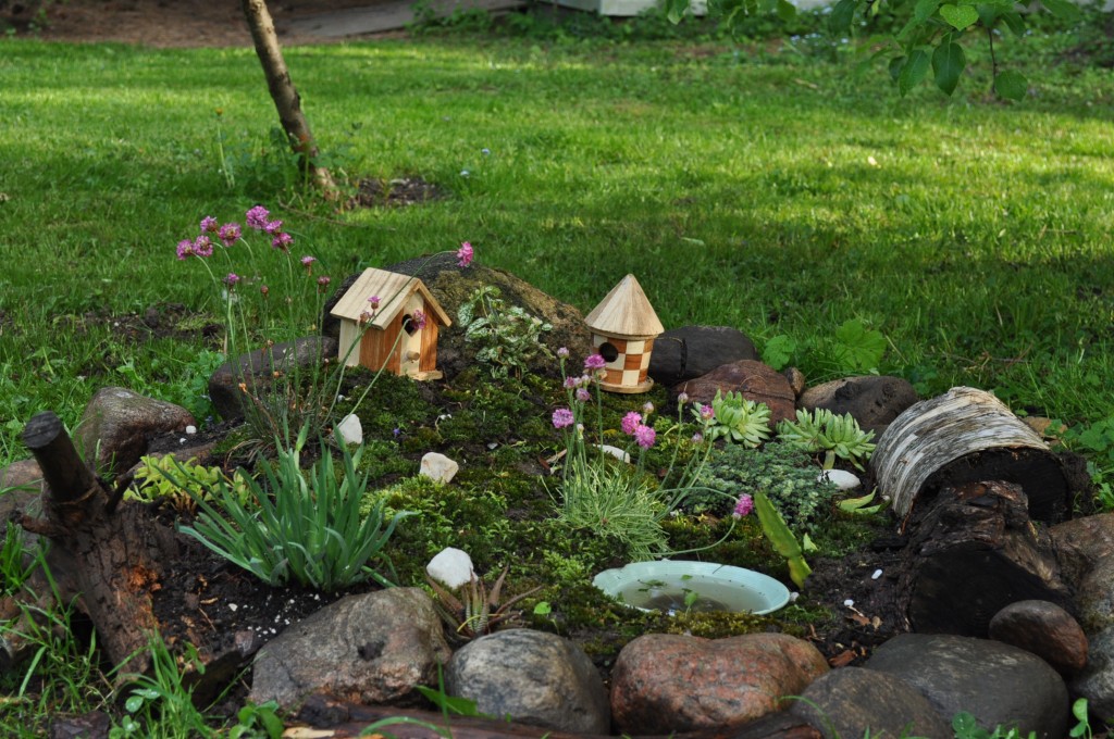 old fairy garden