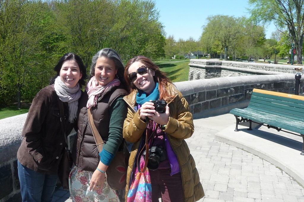 the three of us